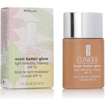 Clinique Even Better Glow Light Reflecting make-up SPF15 WN 22 Ecru VF 30 ml – Zboží Mobilmania