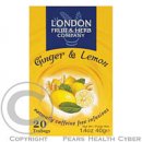 LONDON HERB Ovocný čaj citron s limetkou 20 x 2 g