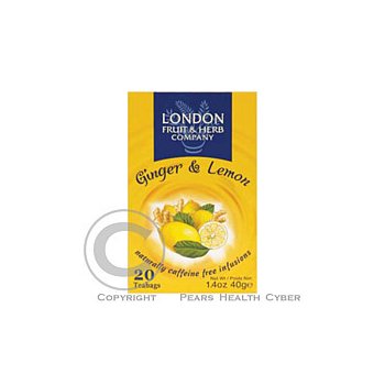 LONDON HERB Ovocný čaj citron s limetkou 20 x 2 g