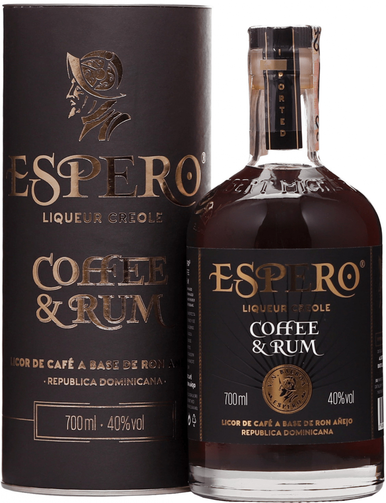 Ron Espero Coffee & Rum 40% 0,7 l (tuba)