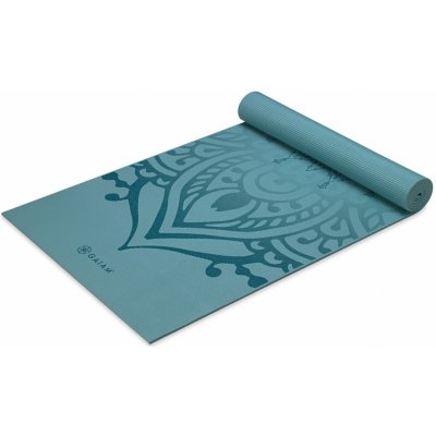 Gaiam Gaiam Celestial Green Yoga Mat 5mm Classic Printed - Sports