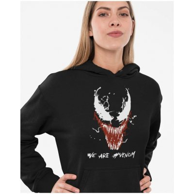 Bezvatriko.cz dámská mikina Venom od Marvel Černá Canvas dámská mikina 0073 – Zboží Dáma