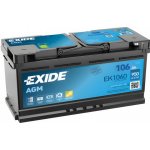 Exide AGM 12V 106Ah 950A EK1060 | Zboží Auto