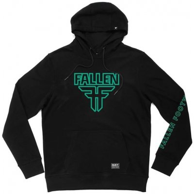 FALLEN Insignia Bold Hoodie Black/Green