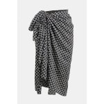 Karl Lagerfeld MONOGRAM AOP PAREO KL MONOGRAM BLACK/WHITE – Zboží Dáma