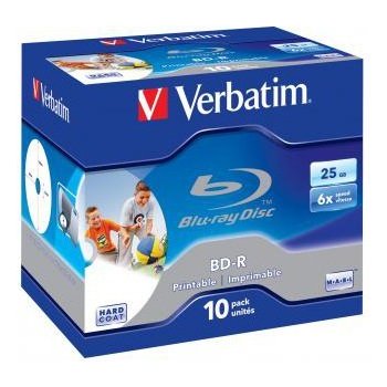 Verbatim DVD+R 4,7GB 16x, Advanced AZO+ printable, cakebox, 50ks (43512)