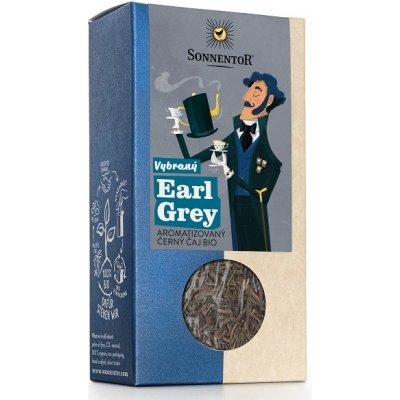 Sonnentor Čaj černý Vybraný Earl Grey BIO 90 g