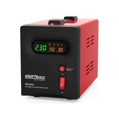 Stabilizátor napětí, AVR, 1000VA, 230V, Kraft & Dele | KD1932 – Sleviste.cz