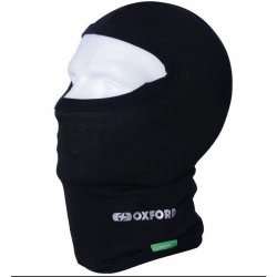 Oxford Balaclava bavlna černá balená v sáčku