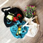 Tierra Verde Hustá a krásná – síťovka z biobavlny s dlouhým uchem – černá – Zbozi.Blesk.cz