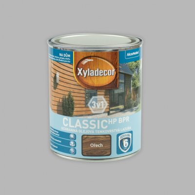 Xyladecor Classic HP 0,75 l ořech mat – Zbozi.Blesk.cz