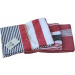 H&D HOME DESIGN B30303 VCV 50 x 70 cm červená 3 ks – Zboží Dáma