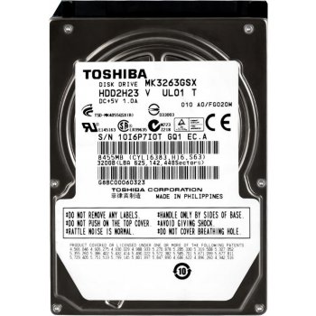 Toshiba 320GB SATA II 2,5", MK3263GSX