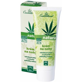 Cannaderm krém na nohy a nehty 75 g