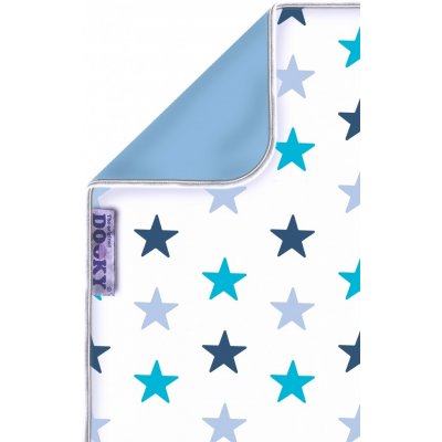 Dooky Blanket deka Blue Stars Baby Blue – Zboží Mobilmania