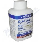 MedPharma Rybí olej 1000 mg + EPA + DHA 107 kapslí – Hledejceny.cz