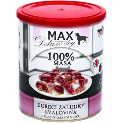 Max Deluxe kuřecí žaludky svalovina 8 x 0,8 kg – Zboží Mobilmania