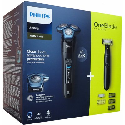 Philips Series 7000 SkinIq S7783/78 + Oneblade – Zbozi.Blesk.cz