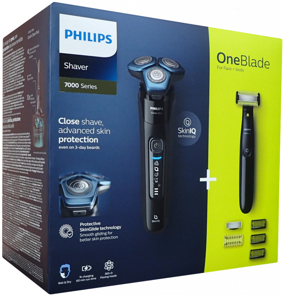 Philips Series 7000 SkinIq S7783/78 + Oneblade