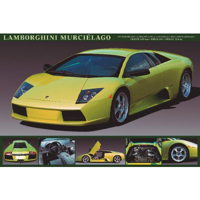 Plakát, Obraz - Lamborghini Murcielago, 91.5 × 61 cm – Zboží Dáma