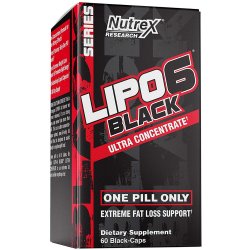 Nutrex Lipo 6 BLACK 60 kapslí