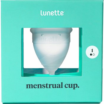 Lunette Menstruační kalíšek velikost 1 Clear