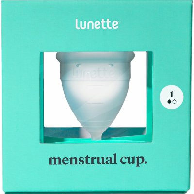 Lunette Menstruační kalíšek velikost 1 Clear