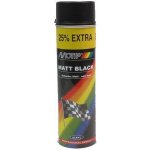Motip Matt Black černý matný akrylový lak 500 ml – Zboží Mobilmania