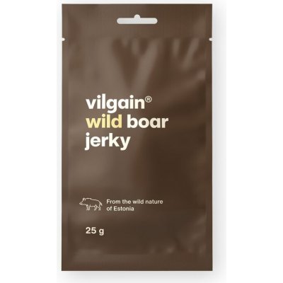 Vilgain Wild Jerky Divoké prase 25 g – Zboží Mobilmania