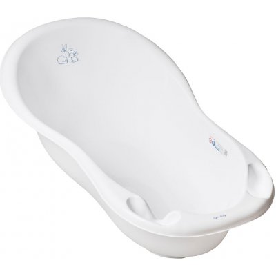 TEGA Anatomická vanička BUNNY 102 CM LUX Bílá Modrá – Sleviste.cz