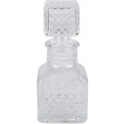 Broušená skleněná lahvička / flakon na parfém Adrie – 50 ml – Zboží Dáma