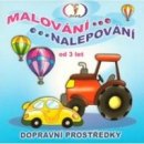 Omalovánka Malování nalepování Dopravní prostředky