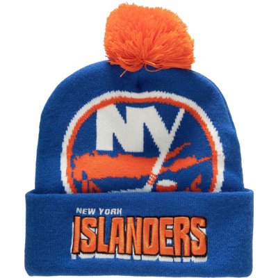 Mitchell & Ness Pánská zimní čepice New York Islanders NHL Punch Out – Hledejceny.cz