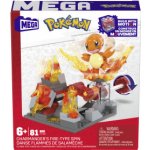 Mega Construx Pokémon Charmanderův ohnivý útok – Zboží Dáma