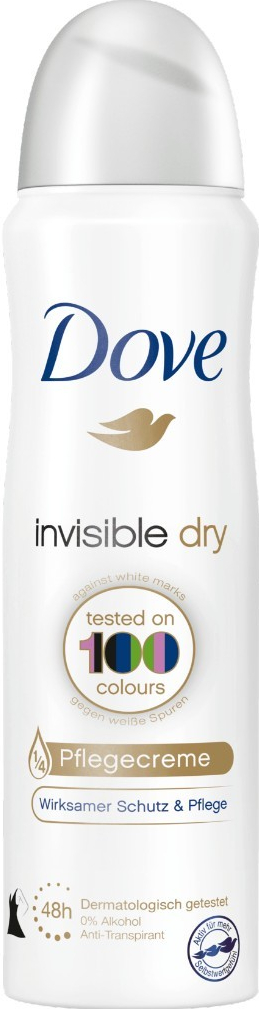 Dove Invisible Dry Woman antiperspirant deospray 150 ml