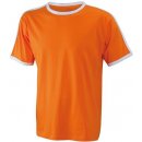 James & Nicholson triko Flag-T Oranžová bílé