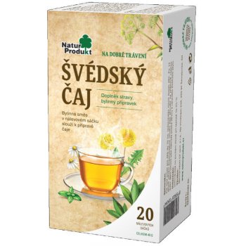 Leros Naturprodukt Švédský čaj 20 x 2 g