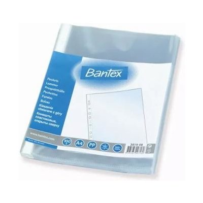 Bantex A4 transparentní 100 ks – Zboží Mobilmania
