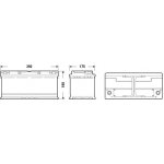 Exide Start-Stop AGM 12V 105Ah 950A EK1050 – Hledejceny.cz