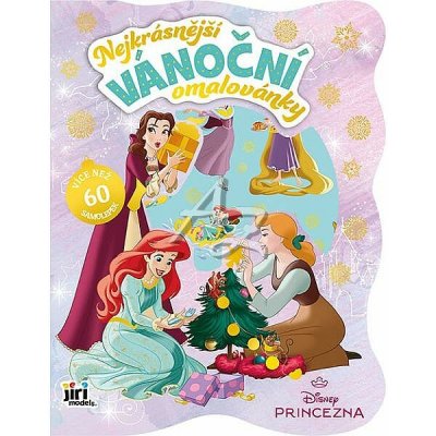 Jiri Models 4496-1 Vánoční omalovánky se samolepkami Disney Princezny – Zbozi.Blesk.cz
