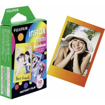 Fujifilm COLORFILM INSTAX mini 10 fotografií - RAINBOW – Hledejceny.cz