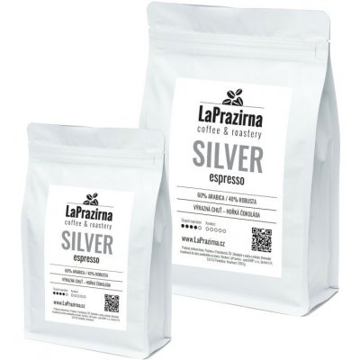 LaPrazirna SILVER Espresso 1 kg – Zboží Mobilmania