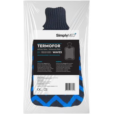 SimplyMed Termoflor s fleesovým obalem Waves 2 l 1 ks – Zboží Mobilmania