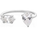 Franco Bene Duo promise ring se zirkony stříbrný 2172 – Sleviste.cz