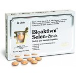 Bioaktivni Selen+Zinek 30 tablet – Hledejceny.cz