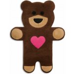 Leschi Hřející polštářek Teddy 36x26cm hnědá – Zboží Mobilmania
