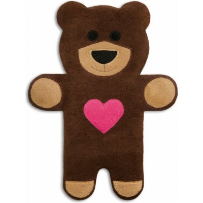 Leschi Hřející polštářek Teddy 36x26cm hnědá – Zboží Mobilmania