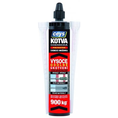 CEYS chemická kotva polyester set 2+1 (900ml) *AKCE*