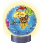 Ravensburger 3D puzzleball svítící Globus 72 ks – Hledejceny.cz