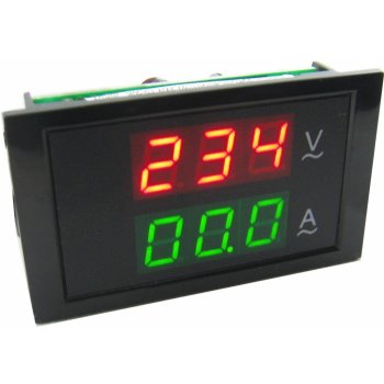 Neven DL85-2041 AC 80-300V 50A 2v1 LED digitální ampérmetr/voltmetr panelový